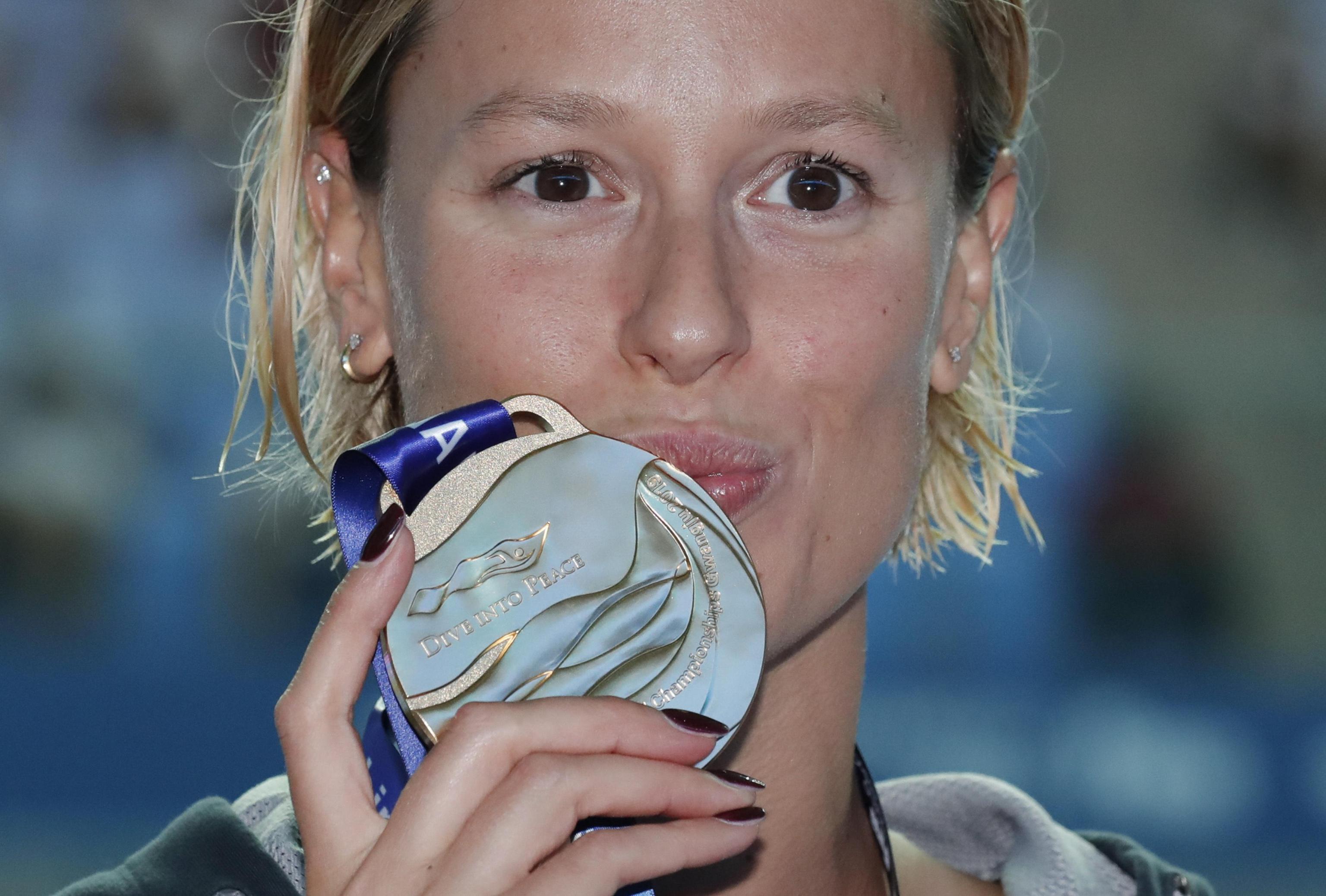 Mondiali di nuoto: Paltrinieri e Pellegrini, storico oro a Gwangju