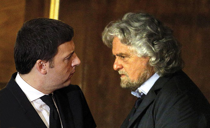 Dal governo Salvini-Di Maio a quello Grillo-Renzi