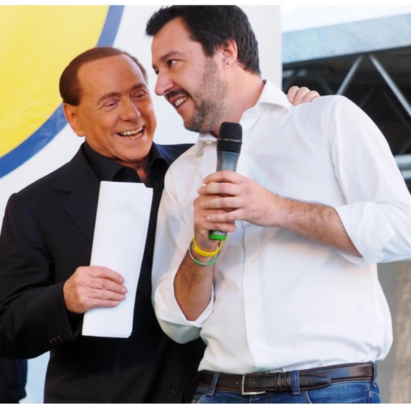Salvini e Berlusconi: “Opposizione comune a un governo abusivo”