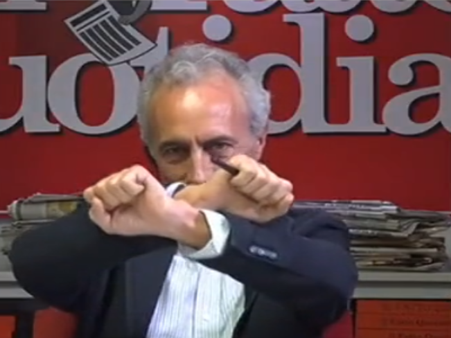 Travaglio, pontifex della repressione