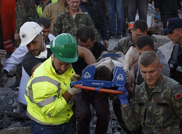 Terremoto in Albania di magnitudo 6.5: almeno 16 morti