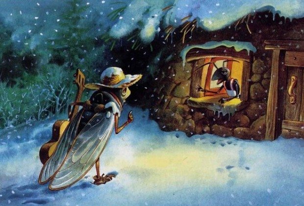 In autunno la cicala smette di frinire