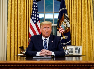 Coronavirus, Trump chiude l’America agli europei