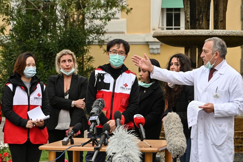 Coronavirus: La campagna di propaganda della Cina in Europa