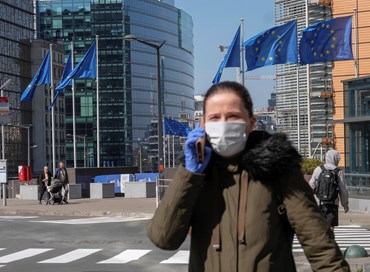 Le mascherine del Belgio finiscono al macero