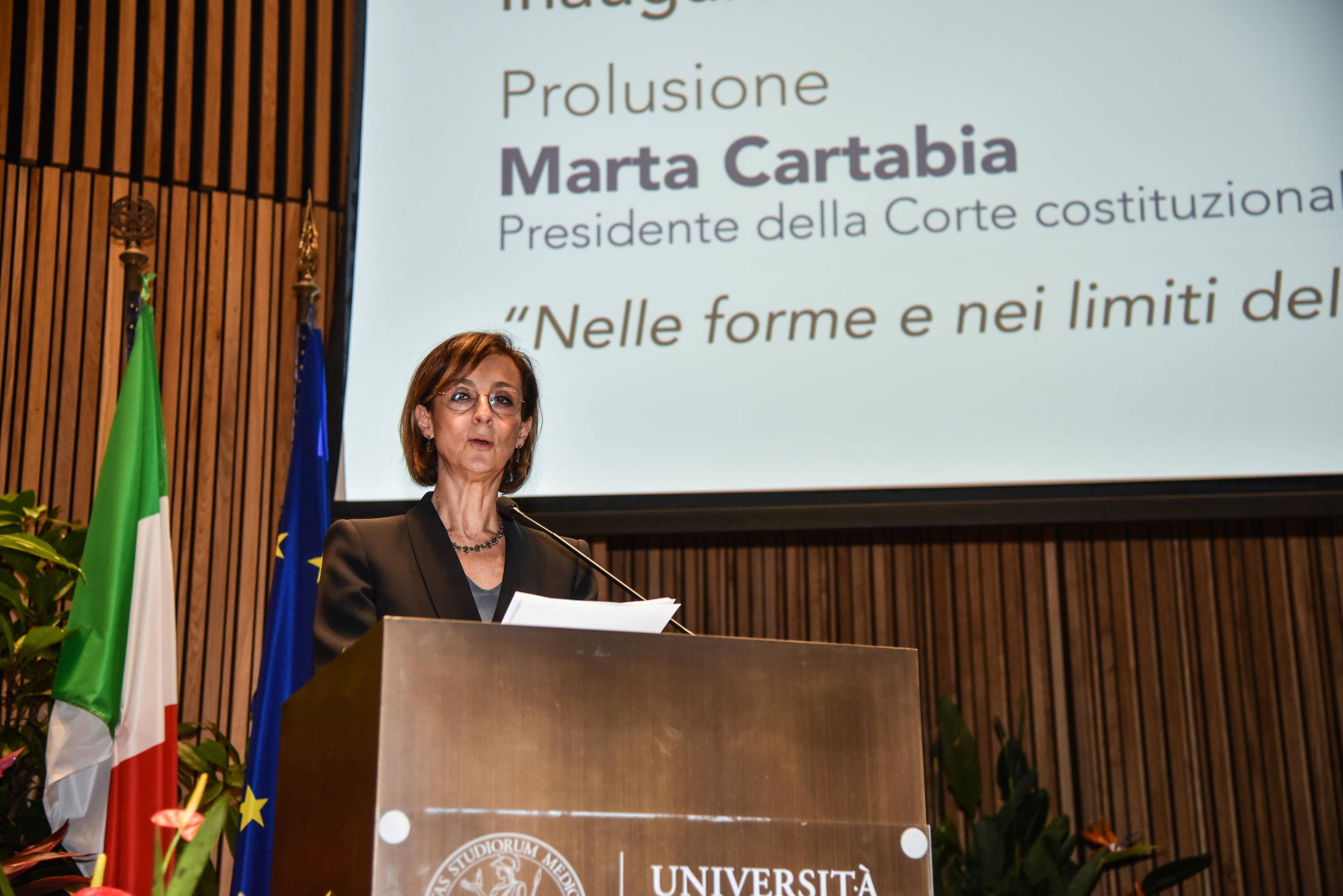 Cartabia: “Nella Costituzione non è previsto lo stato d’eccezione”