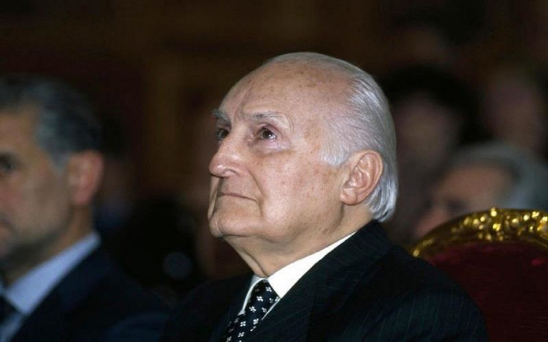 Ritratto di Oscar Luigi Scalfaro