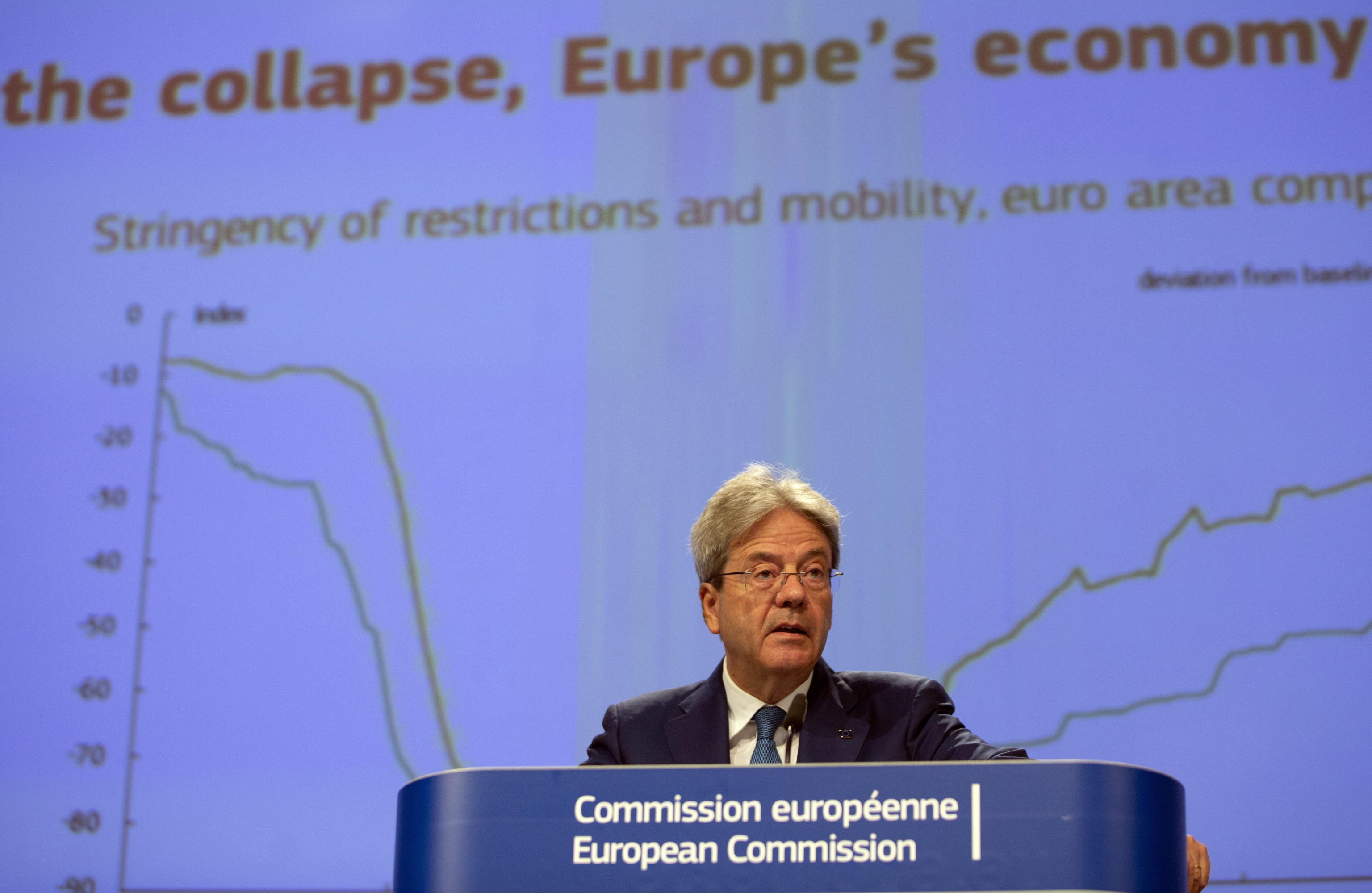 Bruxelles aggiorna le stime su Pil: Italia ultima