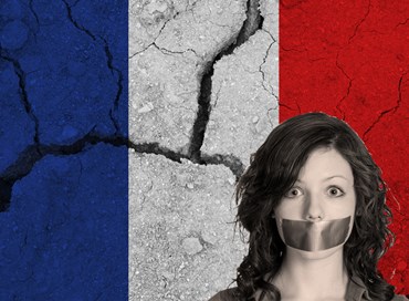 La determinazione della Francia a porre fine alla libertà di espressione