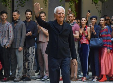 Auguri a Giorgio Armani