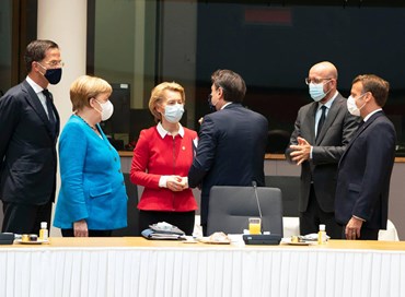 Consiglio europeo... c’erano un tedesco, un francese, un olandese e un italiano