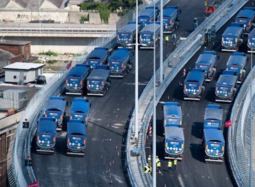 Ponte Genova: collaudo terminato, test tutti positivi