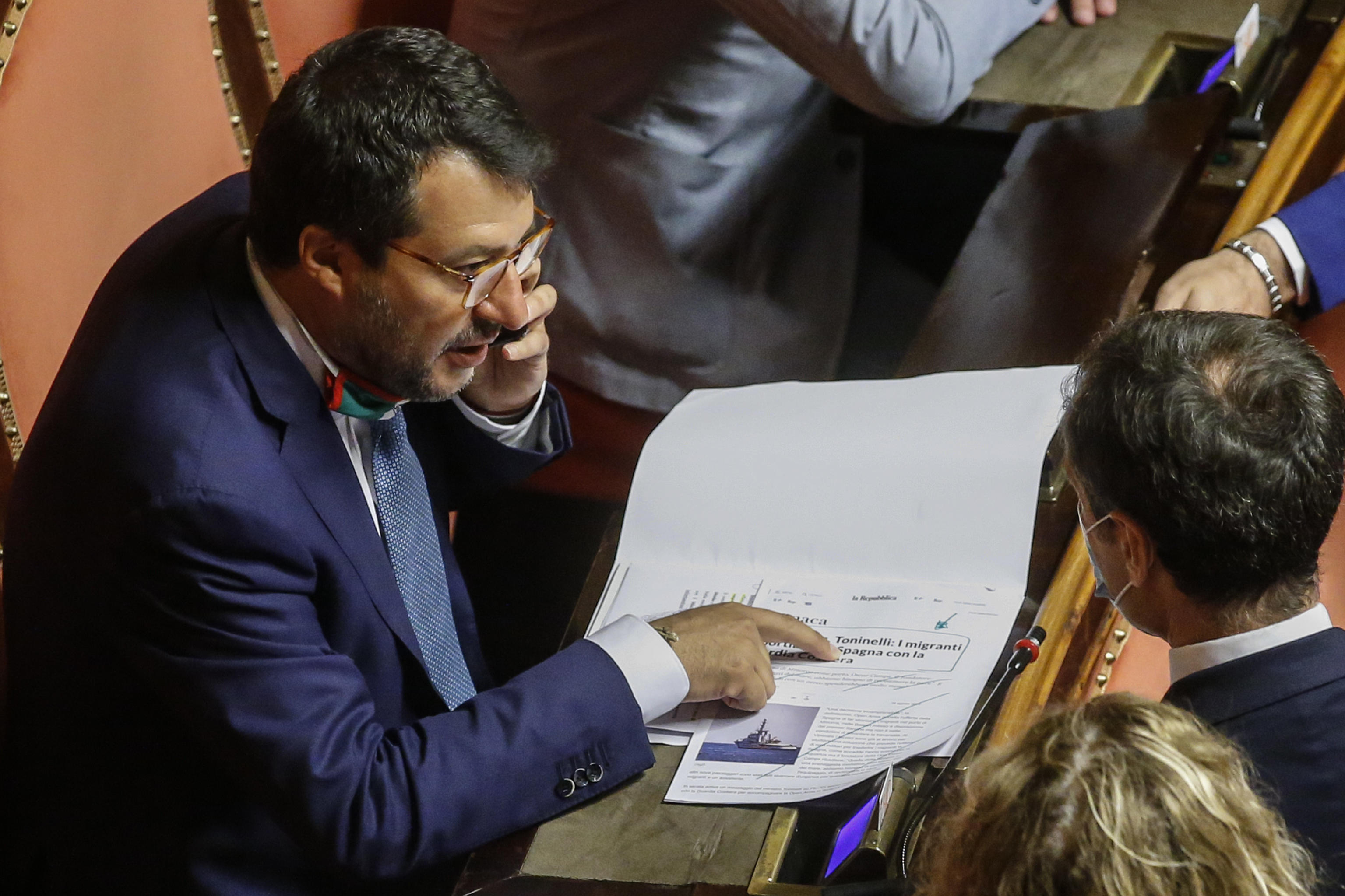 Caso Open Arms, Salvini: “Ho difeso l’onore del mio Paese”