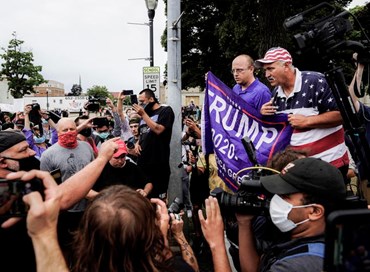 Trump contro la protesta di Kenosha