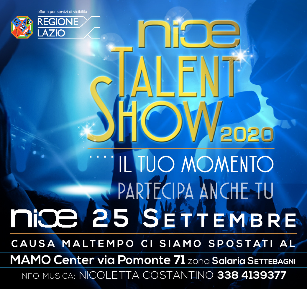 Nice Talent Show: Nicoletta Costantino al Mamo Center di Roma