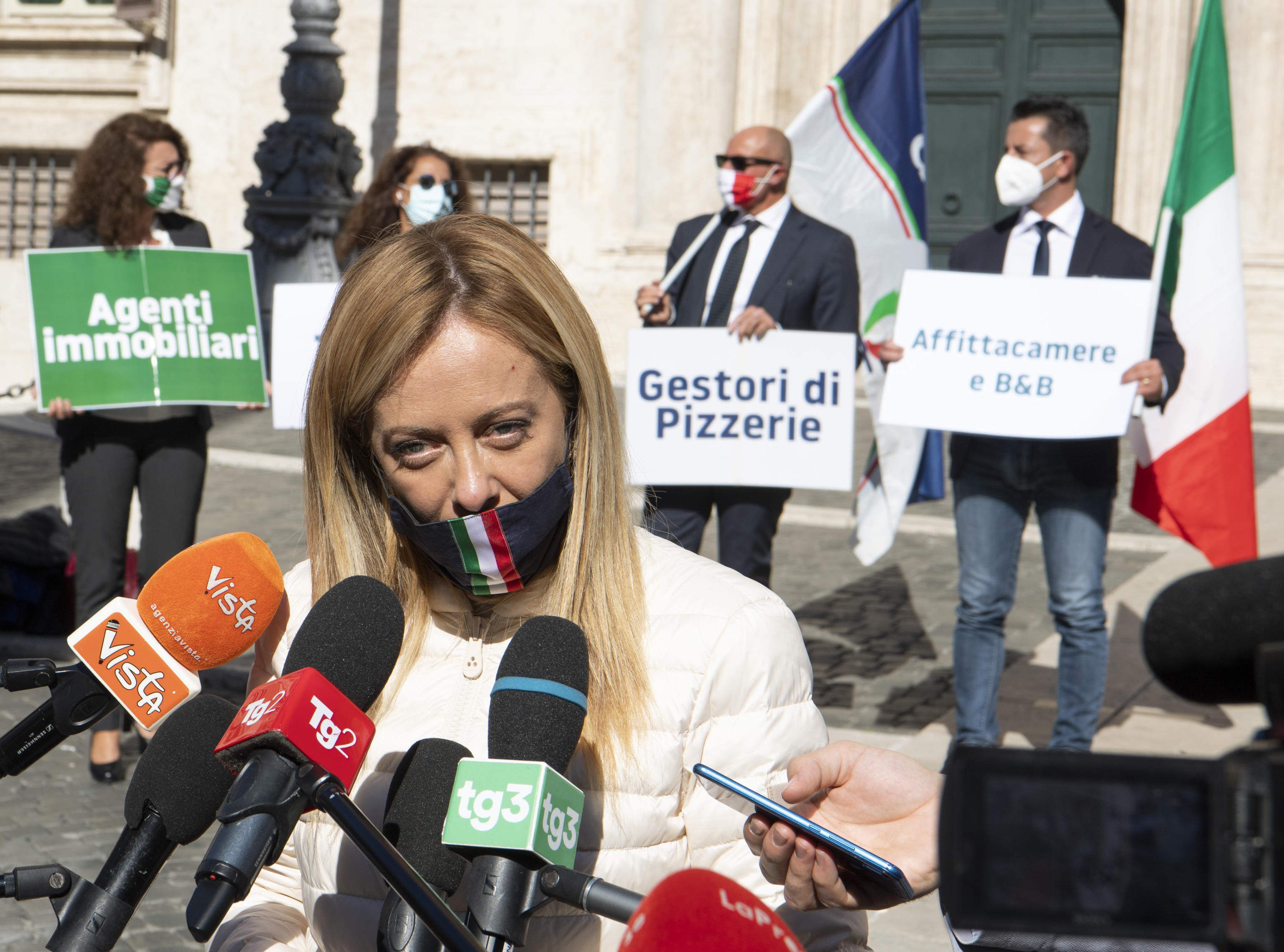 “Al voto dopo l’emergenza”: così parlò Giorgia Meloni