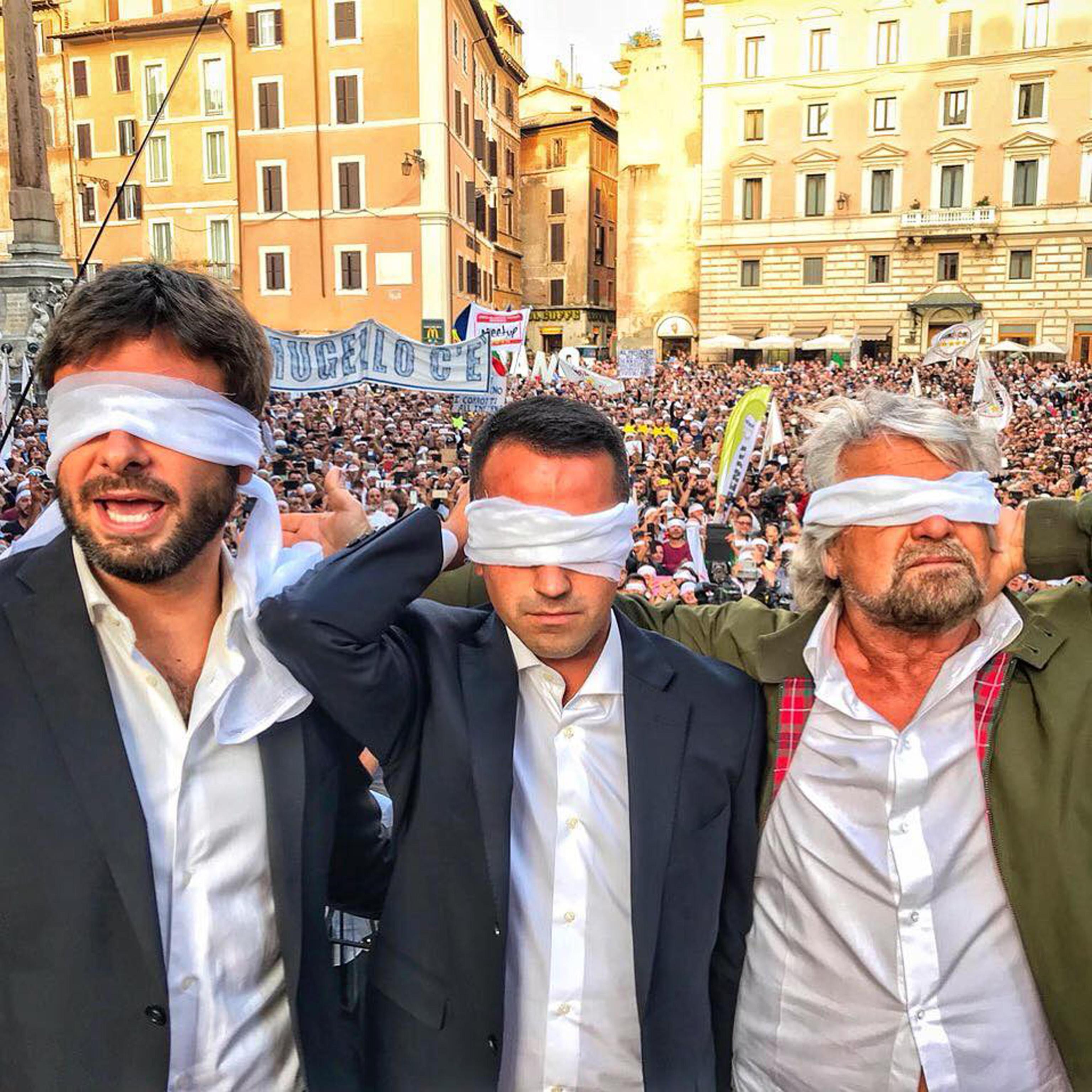 M5S: il lungo (Di Battista), il corto (Di Maio) e il pacioccone (Grillo)