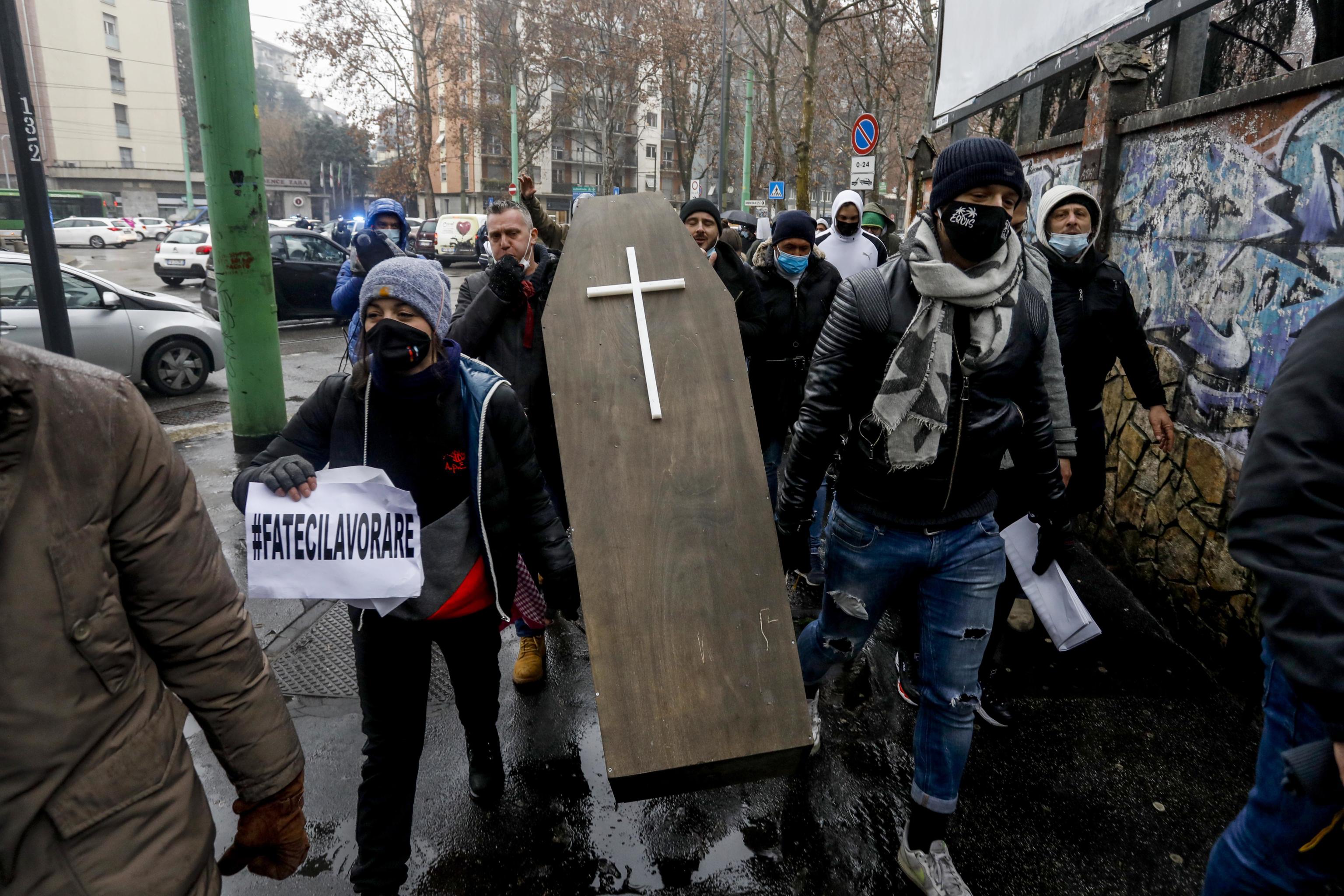 La marcia del sale dei ristoratori