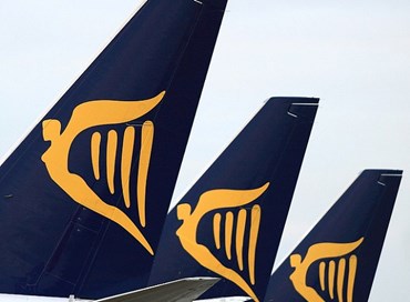 Ryanair, Perdite 2020 fino a 950 milioni