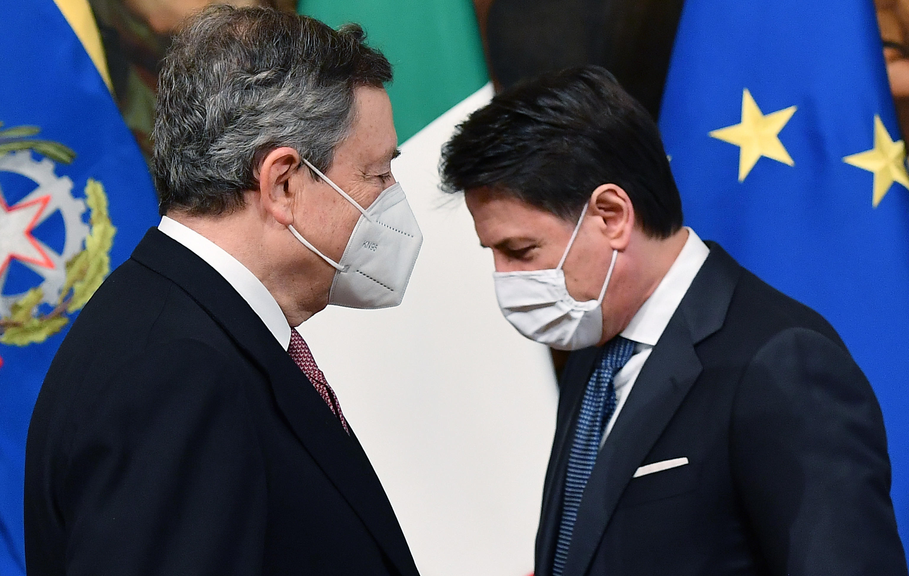 La sfida: Draghi vs Conte