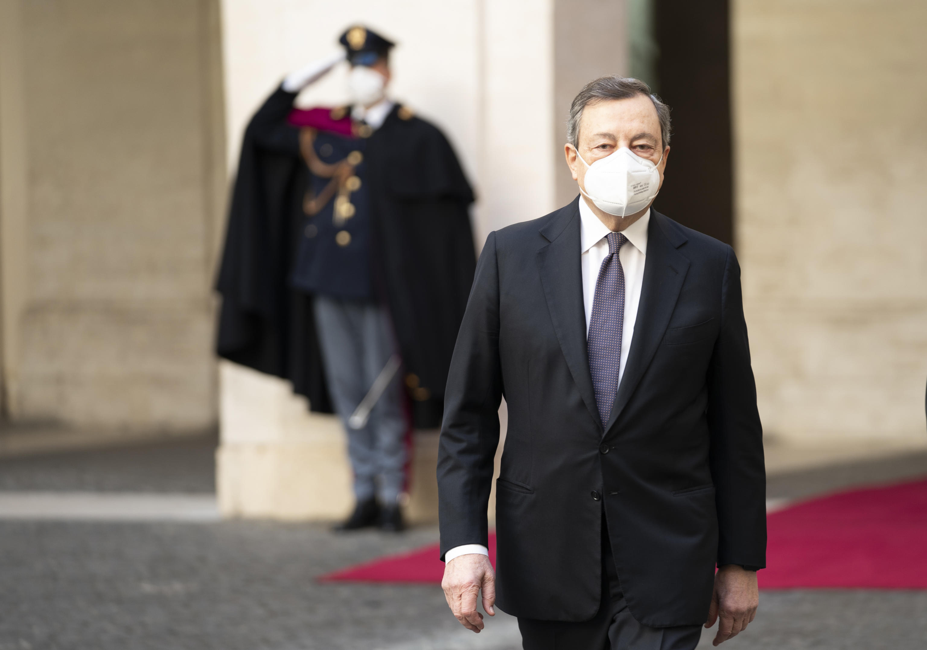 La visita di Draghi In Libia