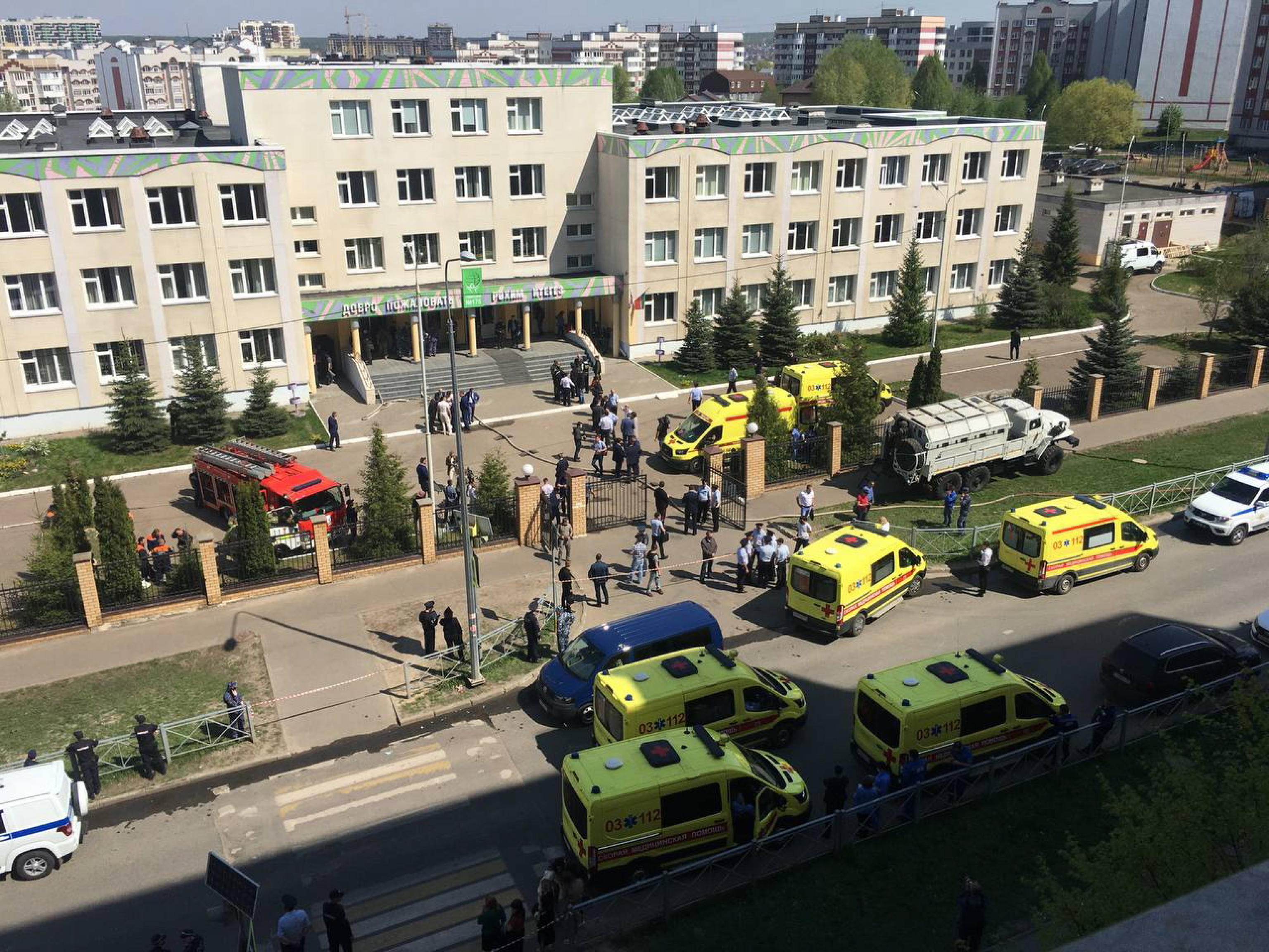 Strage a Kazan, 19enne apre il fuoco a scuola