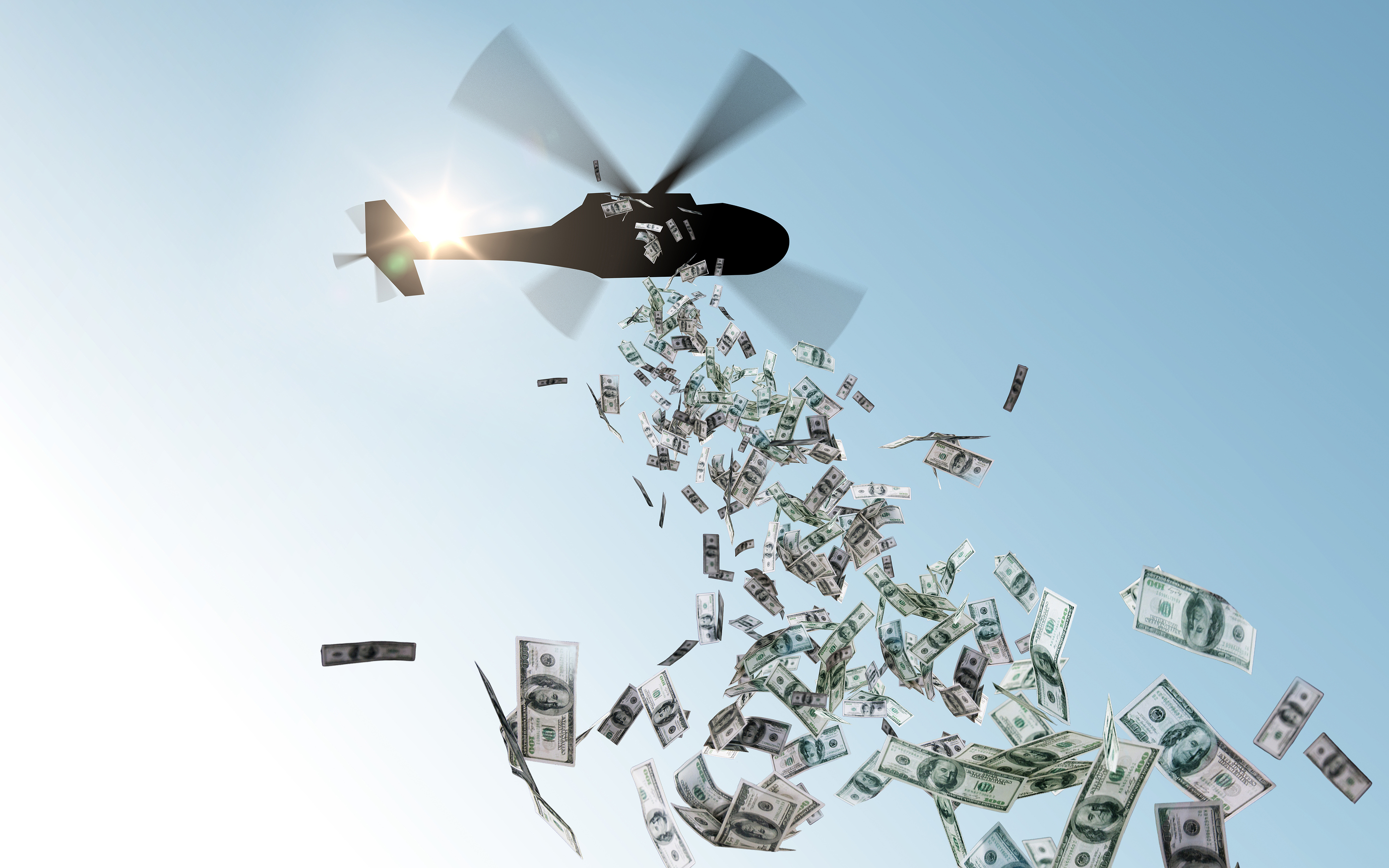Green sostenibile, pauperismo e l’helicopter money