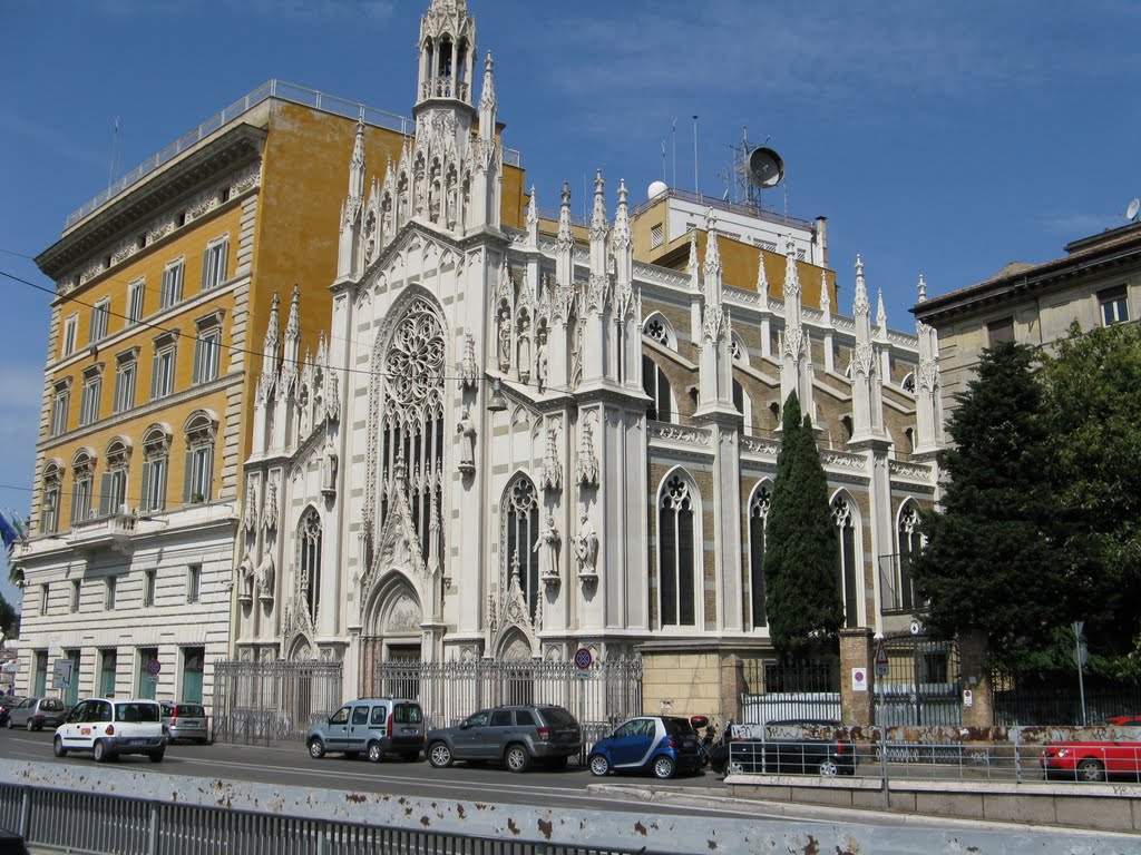 Nella chiesa neogotica di Prati (video)