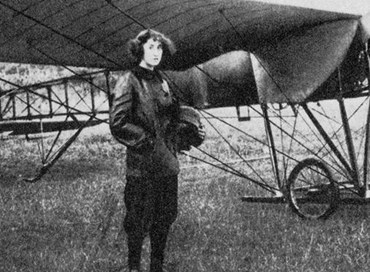 La prima aviatrice italiana si chiama Rosina Ferrario