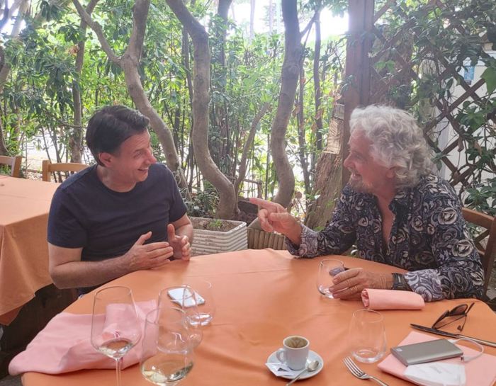 M5s, Grillo-Conte: Il pranzo della “riconciliazione”