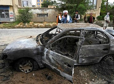 Ancora razzi sull’aeroporto di Kabul, 9 morti nel raid americano