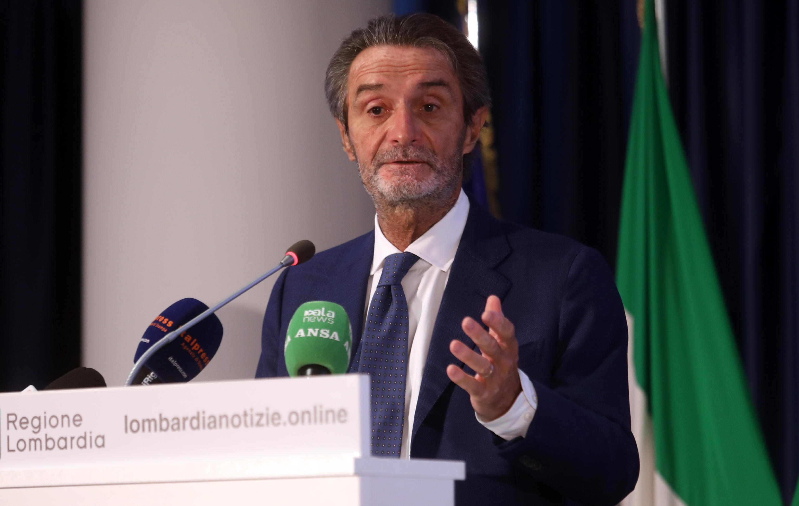 Green pass, Fontana: “È uno strumento di libertà”