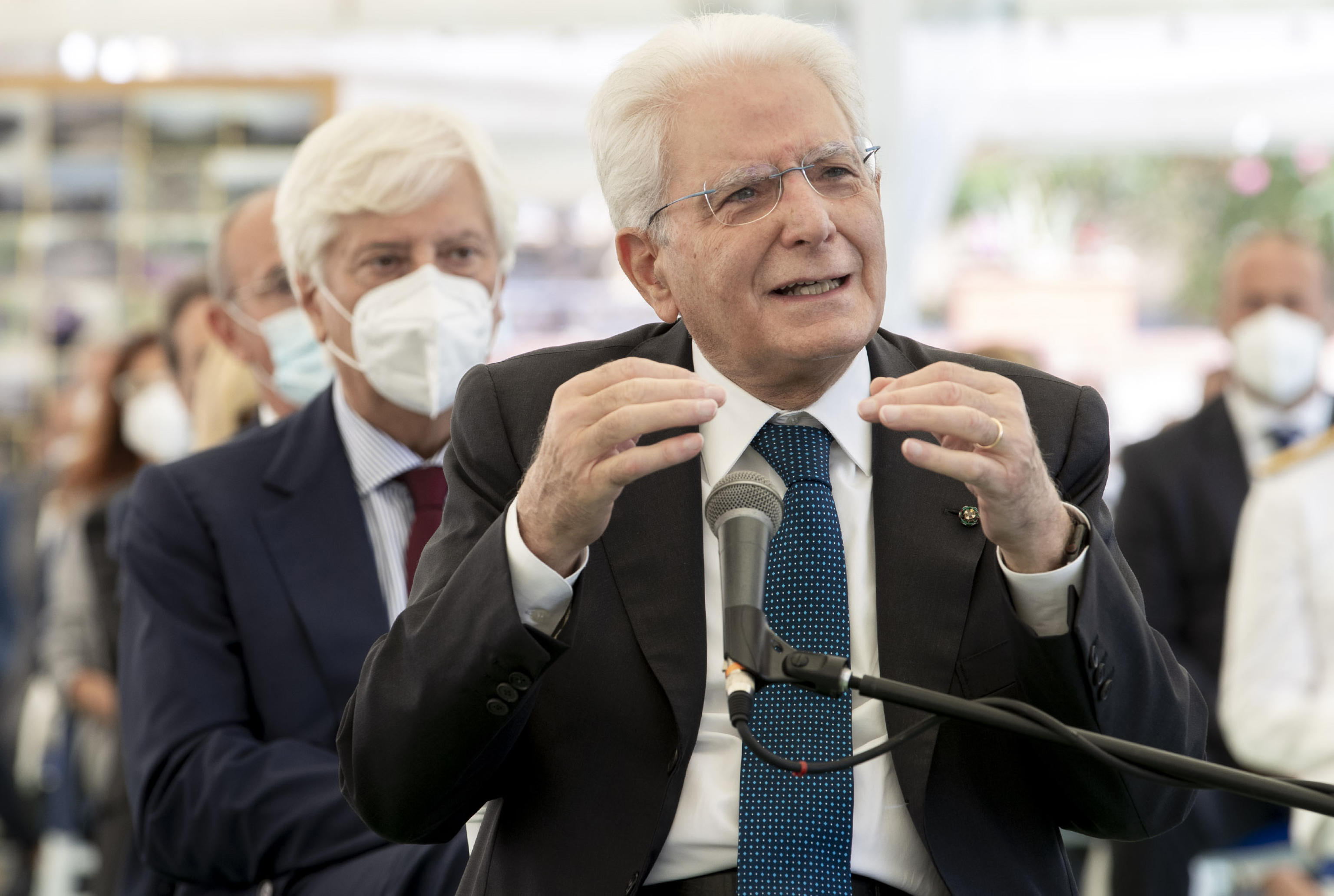 Mattarella va di moda