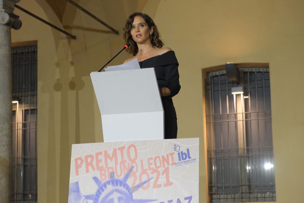 A Isabel Díaz Ayuso il premio Bruno Leoni 2021
