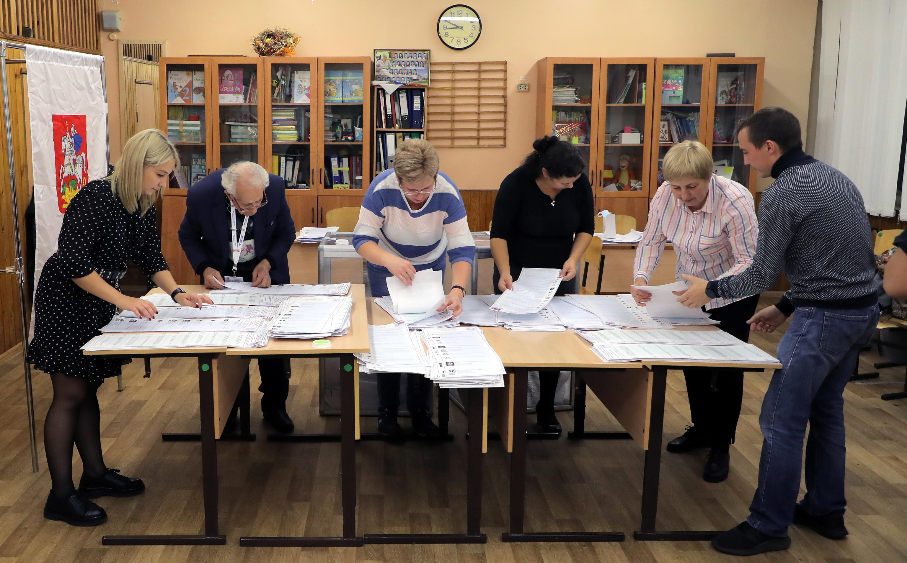 Elezioni in Russia: esulta il partito di Putin