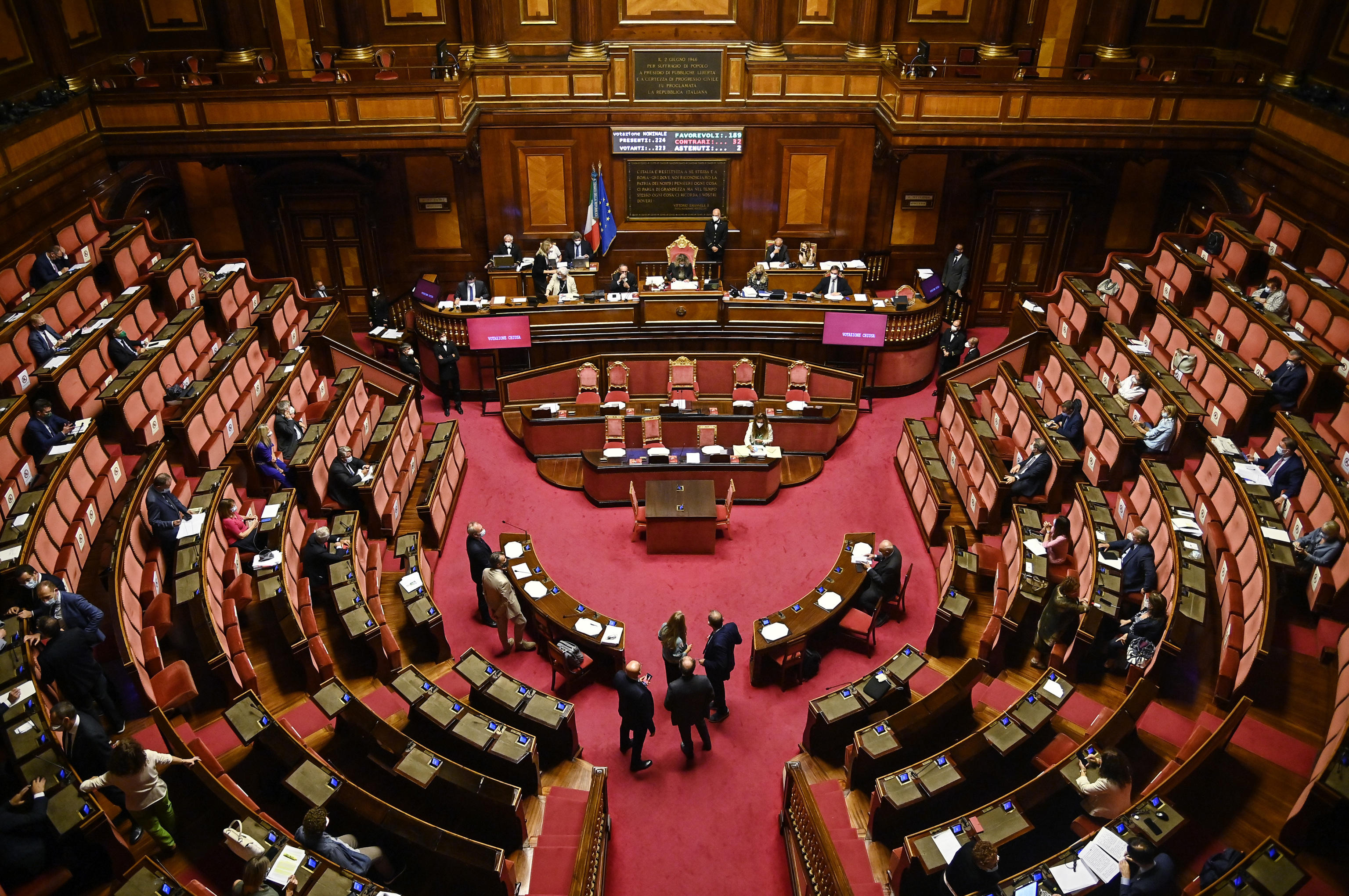 Green pass anche per i deputati