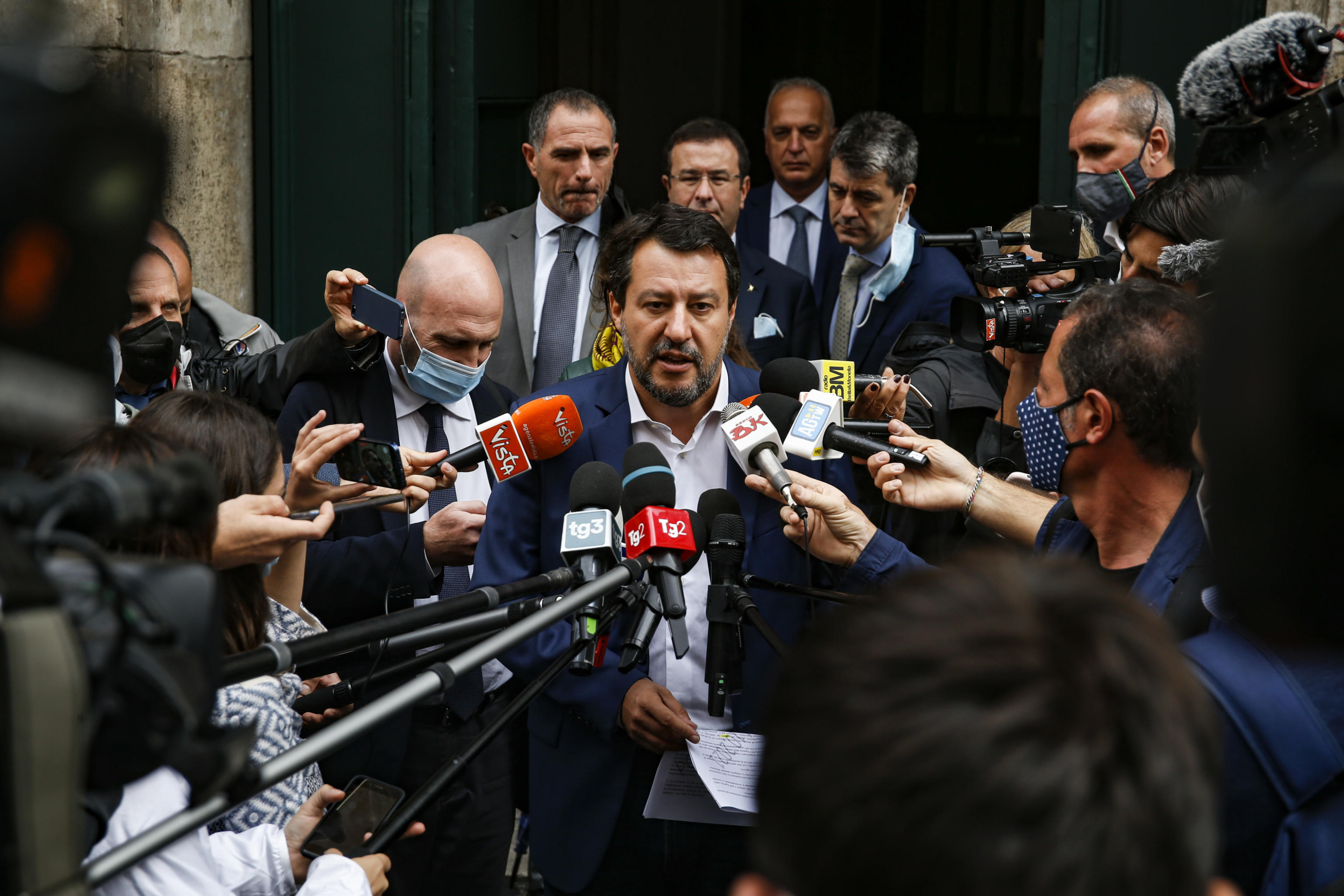Ira e tentazioni di Salvini