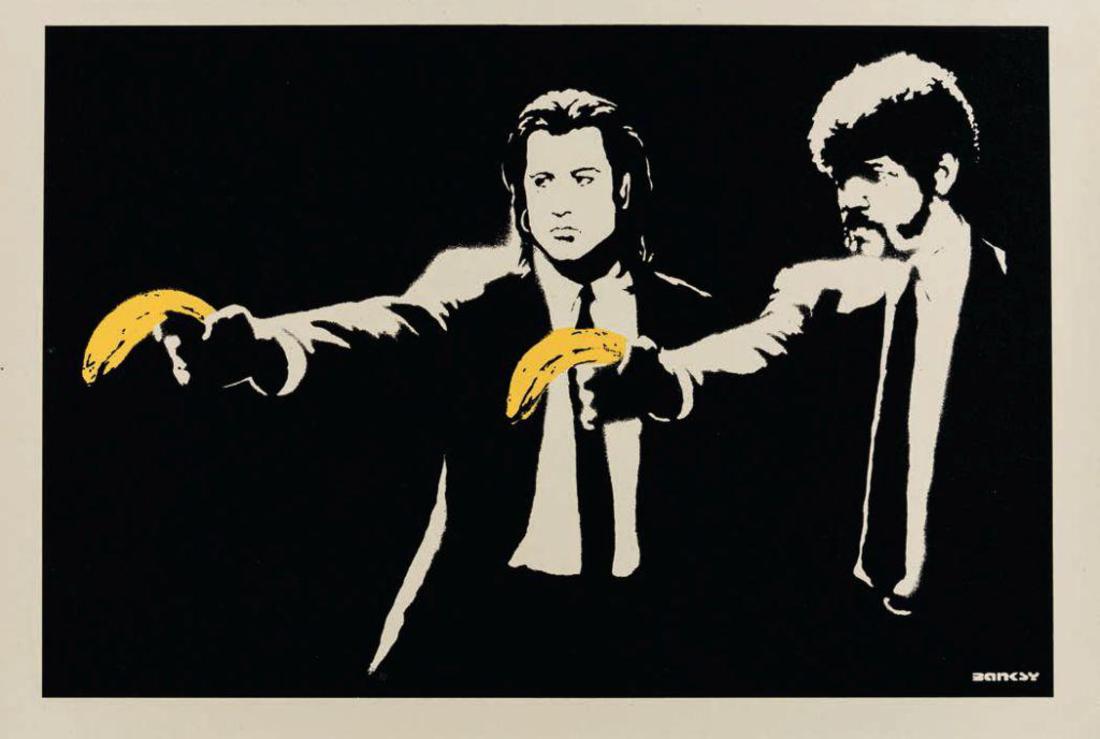 Il ventennale dell’omaggio di Banksy a Tarantino