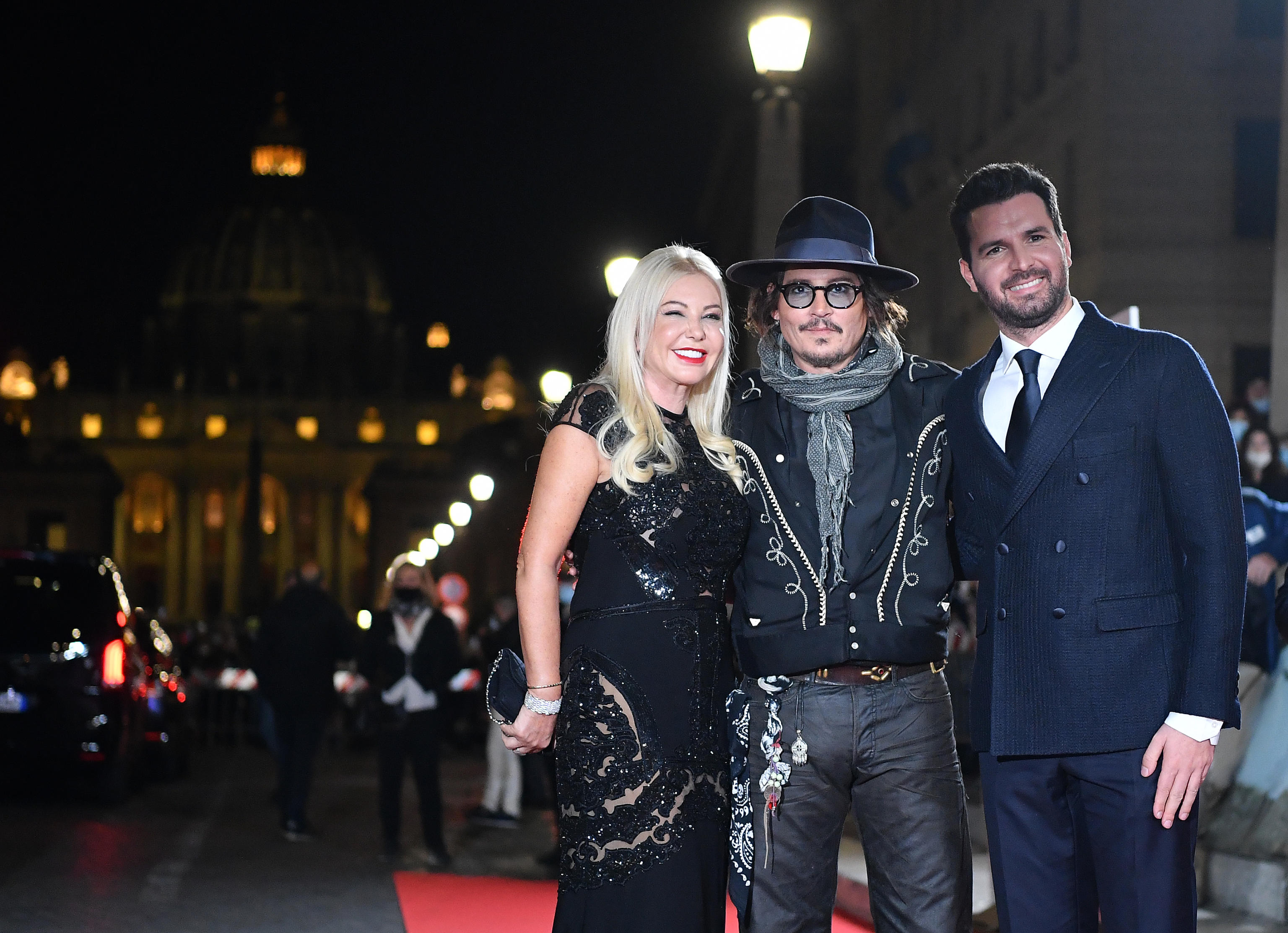 Johnny Depp parla italiano con Andrea Iervolino