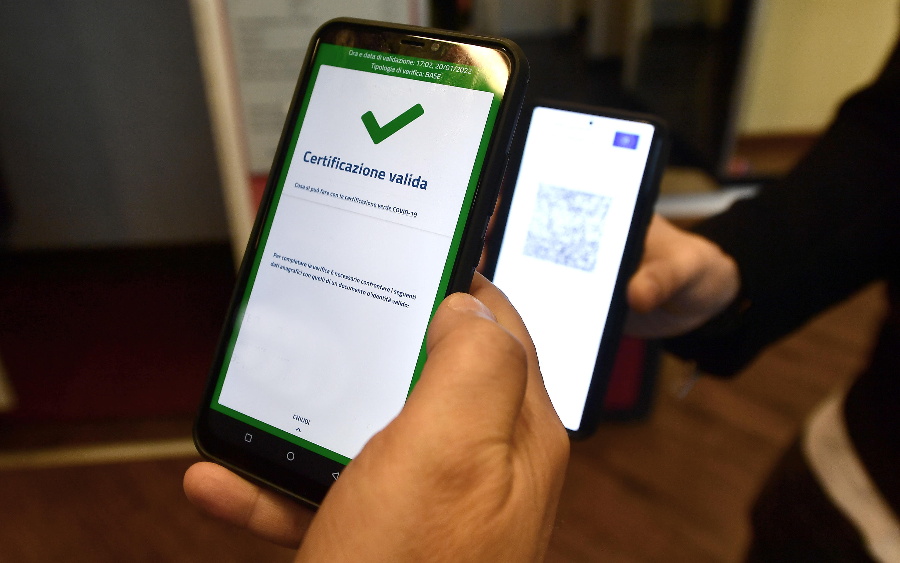 Green pass per ritirare la pensione: firmato il decreto