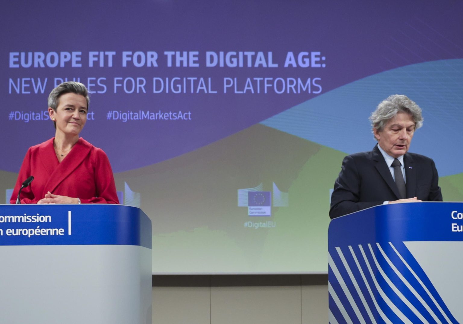 Ue lancia diritti digitali, persone e sicurezza al centro