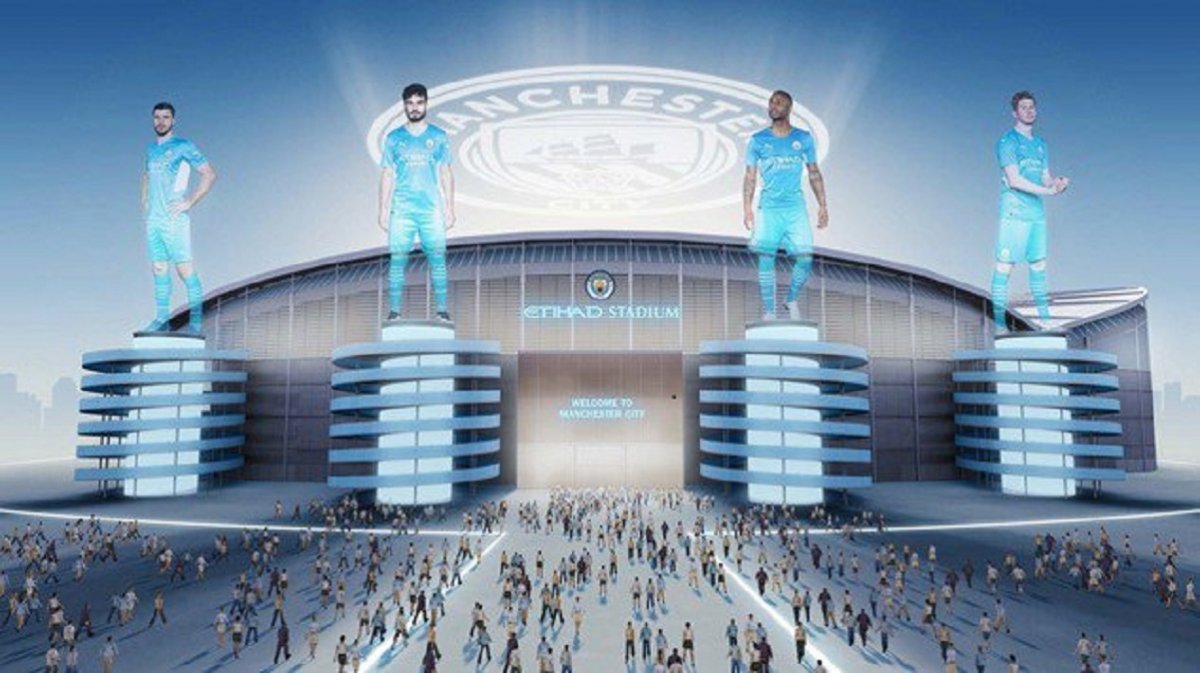 Manchester City e Sony progettano lo stadio virtuale