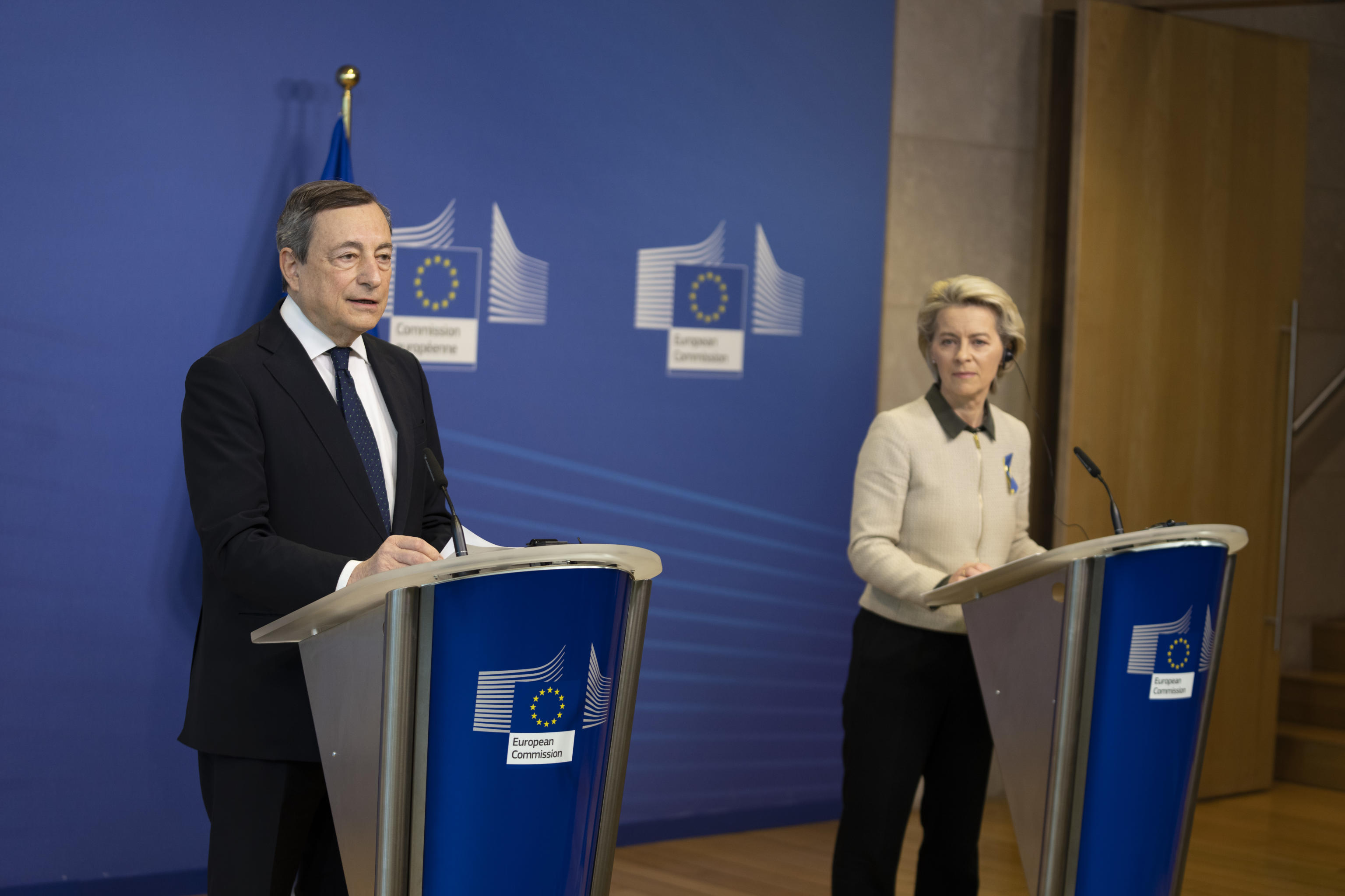 Ucraina, Draghi: “Ue ha dato prova di straordinaria unità”