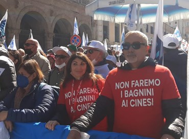 La manifestazione nazionale degli operatori balneari