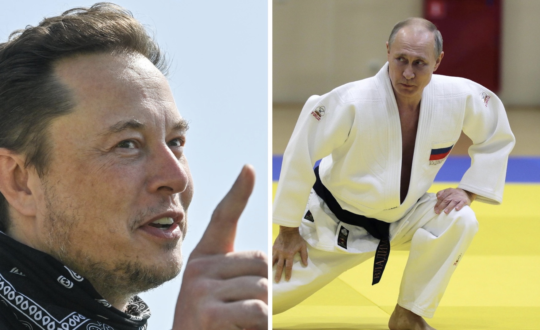 Elon Musk sfida Putin a singolar tenzone