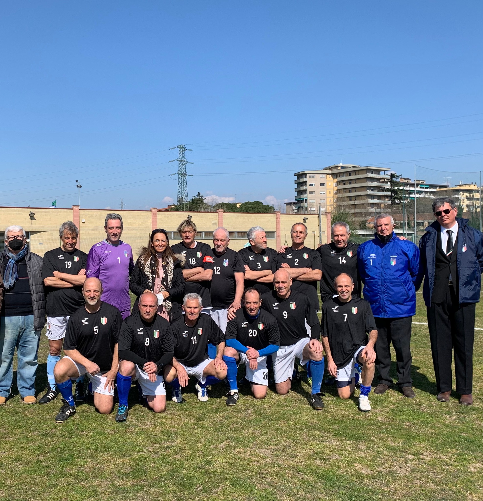 La Nazionale Old Italia ricorda Giovanni Bertini 