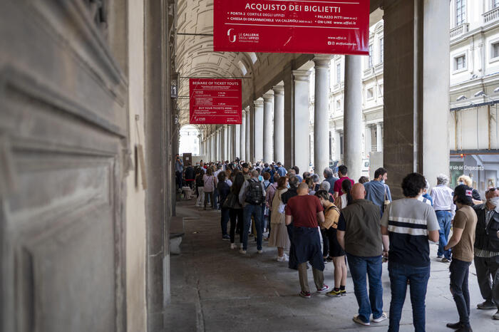 Gallerie degli Uffizi: ingressi record nel 2021