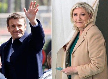 Francia al ballottaggio: Macron è favorito contro Le Pen