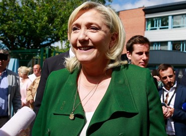 Francia: Le Pen da record, schiaffo a Macron