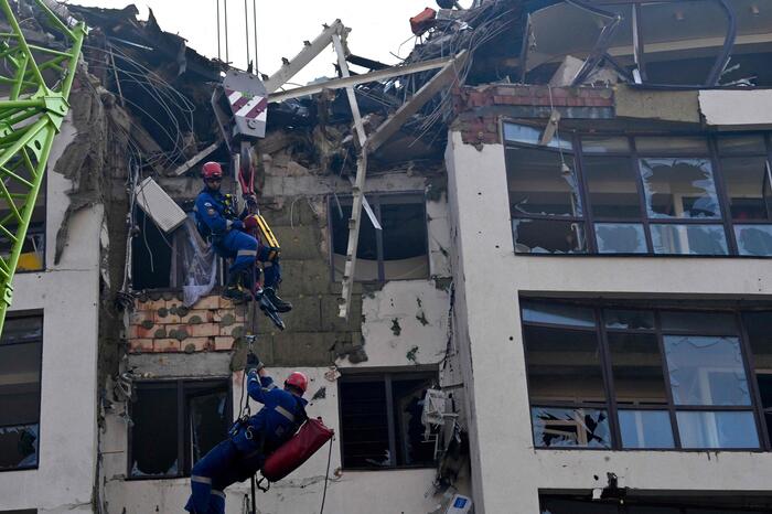 Ucraina, missili sul centro di Kiev